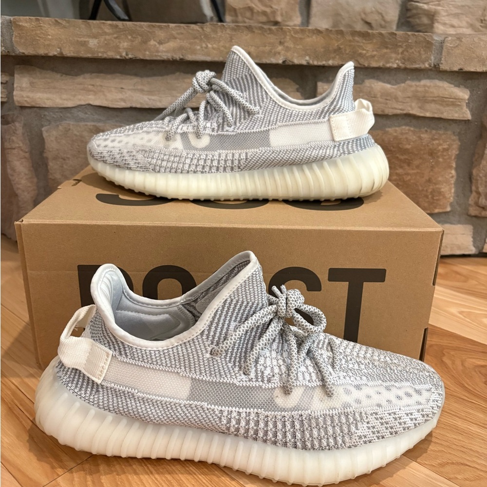 Used Adidas Yeezy 350 V2 “Static” Non-reflective version